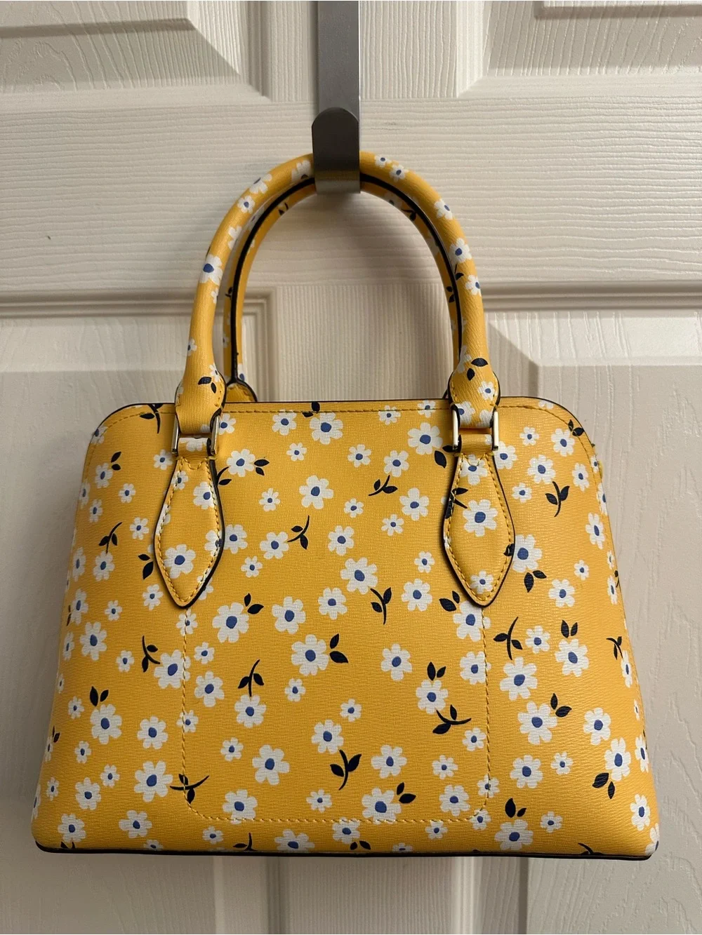 kate spade Yellow Floral Dome Satchel